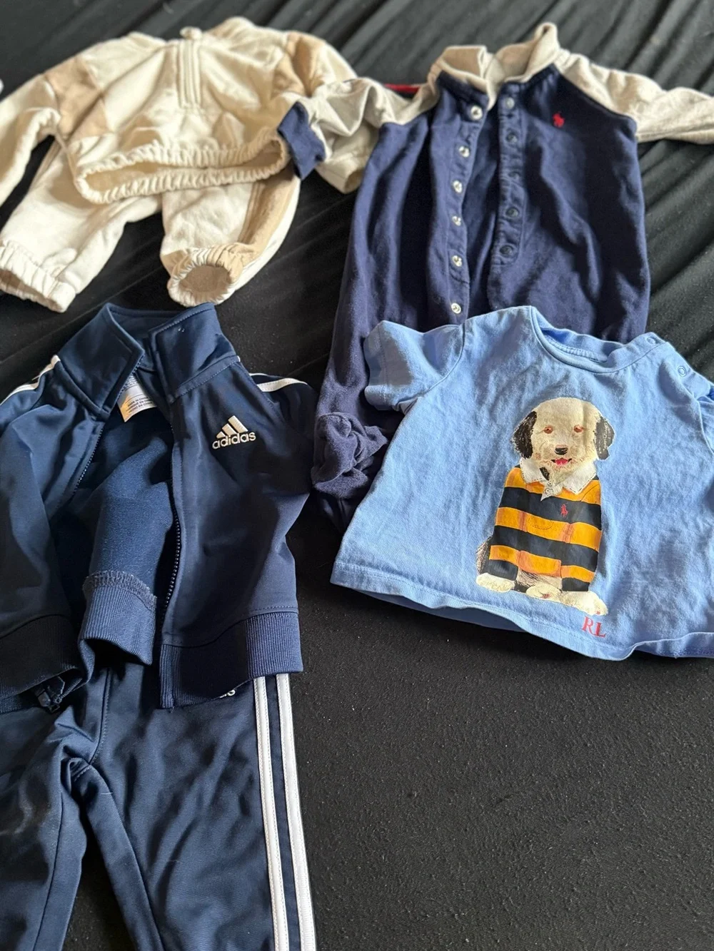 Assorted Baby outfits ranging from 0 to 6 months